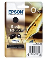 Epson Singlepack Black 16XXL DURABrite Ultra Ink - Extrahohe (Super-) Ausbeute - Tinte auf Pigmentbasis - 21,6 ml - 1000 Seiten - 1 Stück(e)