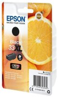 Epson Oranges Singlepack Black 33XL Claria Premium Ink - Hohe (XL-) Ausbeute - Tinte auf Pigmentbasis - 12,2 ml - 1 St&uuml;ck(e)
