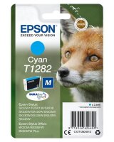 Y-C13T12824012 | Epson Fox Singlepack Cyan T1282...