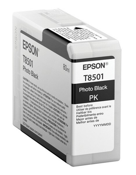 Y-C13T850100 | Epson T8501 - 80 ml - Photo schwarz | Herst. Nr. C13T850100 | Tintenpatronen | EAN: 10343914865 |Gratisversand | Versandkostenfrei in Österrreich
