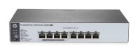 HPE OfficeConnect 1820 8G PoE+ (65W) - Managed - L2 - Gigabit Ethernet (10/100/1000) - Power over Ethernet (PoE) - Rack-Einbau - 1U