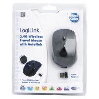 LogiLink ID0031 - Optisch - RF Wireless - 800 DPI - Schwarz