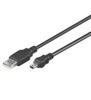 Wentronic USB-Kabel - USB (M) bis Mini-USB, Typ B (M)