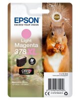Y-C13T37964010 | Epson Squirrel Singlepack Light Magenta 378XL Claria Photo HD Ink - Hohe (XL-) Ausbeute - Tinte auf Pigmentbasis - 10,3 ml - 830 Seiten - 1 Stück(e) | C13T37964010 | Verbrauchsmaterial | GRATISVERSAND :-) Versandkostenfrei bestellen in Ös