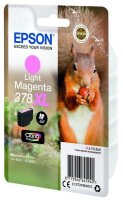 Epson Squirrel Singlepack Light Magenta 378XL Claria Photo HD Ink - High (XL) Yield - Pigment-based ink - 10.3 ml - 830 pages - 1 pc(s)
