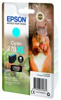 Epson Squirrel Singlepack Cyan 378XL Claria Photo HD Ink - Hohe (XL-) Ausbeute - 9,3 ml - 830 Seiten - 1 St&uuml;ck(e)
