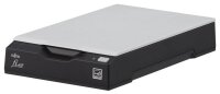 Fujitsu fi-65F - 105 x 148 mm - 600 x 600 DPI - 24 Bit - Graustufen - Monochrom - Flachbettscanner - Schwarz - Grau