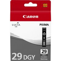 Canon PGI-29DGY Dark Grey Ink Cartridge - Pigment-based...