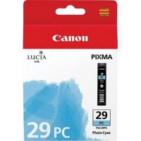 Canon PGI-29PC Photo Cyan Ink Cartridge - Dye-based ink -...