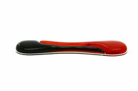 Kensington Duo Gel Keyboard Wrist Rest — Red - Gel - Black - Red - 240 x 182 x 25 mm - 730 g