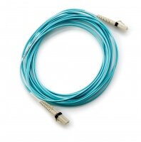 HPE Storage B-series Switch Cable 2m Multi-mode OM3 50/125um LC/LC 8Gb FC and 10GbE Laser-enhanced Cable 1 Pk - 2 m
