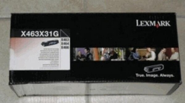 Lexmark X463X31G - 15000 Seiten - Schwarz - 1 St&uuml;ck(e)