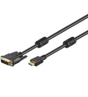 Wentronic MMK 630-300 G 3.0m (HDMI-DVI) - 3 m - HDMI - DVI-D - Männlich/Männlich
