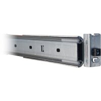 Inter-Tech 88887211 - Regal-Schiene - Silber - Stahl - 30 kg - 19 Zoll - 40 mm