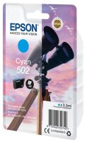 Epson Singlepack Cyan 502 Ink - Standardertrag - 3,3 ml - 165 Seiten - 1 St&uuml;ck(e)