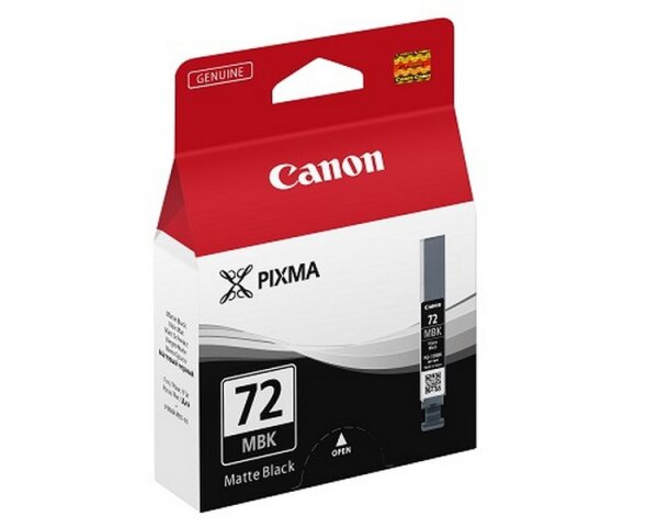 Canon PGI-72MBK Matte Black Ink Cartridge - Standard Yield - Dye-based ink - 1 pc(s)