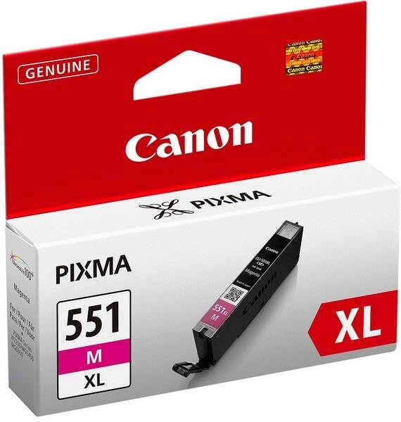Canon CLI-551XL M - Hohe (XL-) Ausbeute - Tinte auf Farbstoffbasis - 1 St&uuml;ck(e)