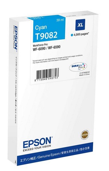Epson T9082 - 39 ml - Gr&ouml;&szlig;e XL