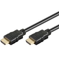 Wentronic 69122 - 0,5 m - HDMI Typ A (Standard) - HDMI Typ A (Standard) - 4096 x 2160 Pixel - 3D - Schwarz
