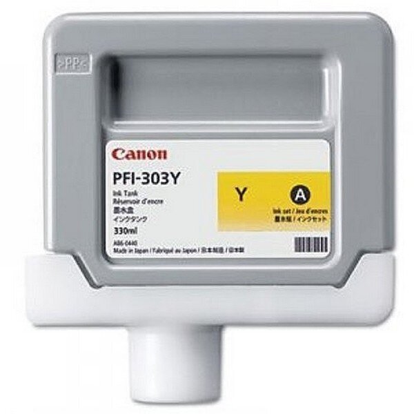 Y-2961B001 | Canon PFI-303Y - Tinte auf Pigmentbasis - 330 ml | Herst. Nr. 2961B001 | Tintenpatronen | EAN: 4960999579955 |Gratisversand | Versandkostenfrei in Österrreich