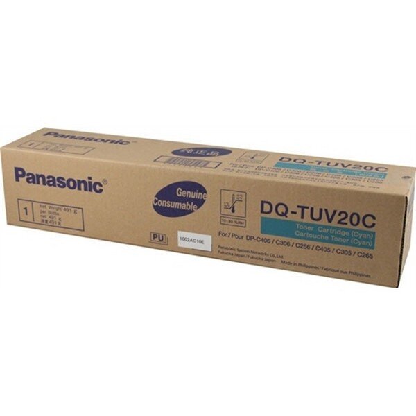 Y-DQTUV20C | Panasonic DQ-TUV20C - 20000 Seiten - Cyan - 1 Stück(e) | DQTUV20C | Verbrauchsmaterial