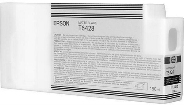 Y-C13T642800 | Epson T6428 Matte Black-Tintenpatrone (150 ml) - Tinte auf Pigmentbasis - 150 ml - 1 Stück(e) | Herst. Nr. C13T642800 | Tintenpatronen | EAN: 10343872981 |Gratisversand | Versandkostenfrei in Österrreich
