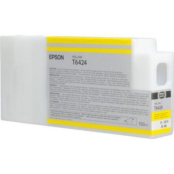 Y-C13T642400 | Epson T6424 Yellow-Tintenpatrone (150 ml) - Tinte auf Pigmentbasis - 150 ml - 1 Stück(e) | Herst. Nr. C13T642400 | Tintenpatronen | EAN: 10343872943 |Gratisversand | Versandkostenfrei in Österrreich