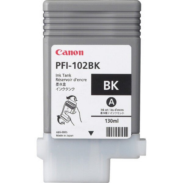 Y-0895B001 | Canon LUCIA PFI-102 BK - Tintenpatrone Original - Schwarz - 130 ml | Herst. Nr. 0895B001 | Tintenpatronen | EAN: 4960999299778 |Gratisversand | Versandkostenfrei in Österrreich