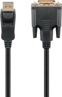 Y-51960 | Wentronic DisplayPort/DVI-D-Adapterkabel 1.2 - 1 m - 1 m - DisplayPort - DVI-D - Männlich - Weiblich - Gerade | Herst. Nr. 51960 | Kabel / Adapter | EAN: 4040849519604 |Gratisversand | Versandkostenfrei in Österrreich