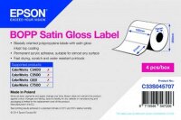 Epson BOPP Satin 102mm x 51mm - 2770 - Weiß - Satin - Epson ColorWorks C7500 - 102mm x 51mm - 1 Stück(e) - 225 mm
