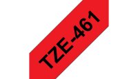 Y-TZE461 | Brother Schriftband 36mm - Schwarz auf rot - TZe - Wärmeübertragung - Brother - PT-9600 - PT-9700PC - PT-9800PCN - 3,6 cm | Herst. Nr. TZE461 | Papier, Folien, Etiketten | EAN: 4977766686389 |Gratisversand | Versandkostenfrei in Österrreich