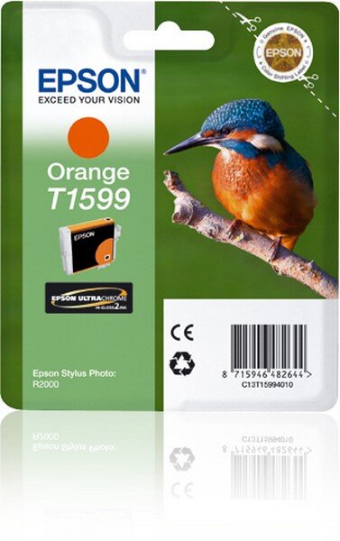 Y-C13T15994010 | Epson T1599 Orange - Tinte auf Pigmentbasis - 17 ml - 1200 Seiten - 1 Stück(e) | Herst. Nr. C13T15994010 | Tintenpatronen | EAN: 8715946482644 |Gratisversand | Versandkostenfrei in Österrreich